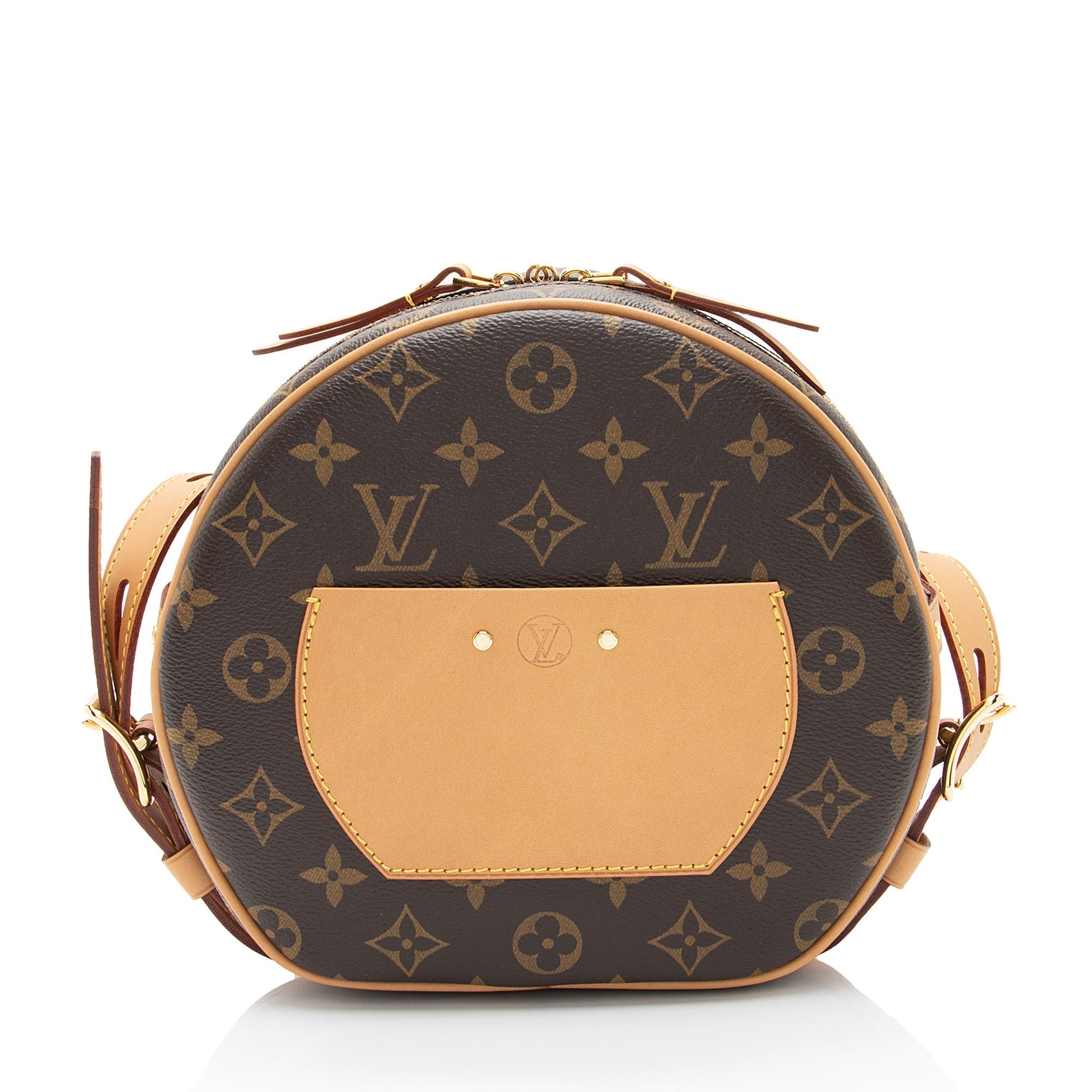 Louis Vuitton Monogram Canvas Boite Chapeau Souple MM Shoulder Bag (SHF-sqLMuj)