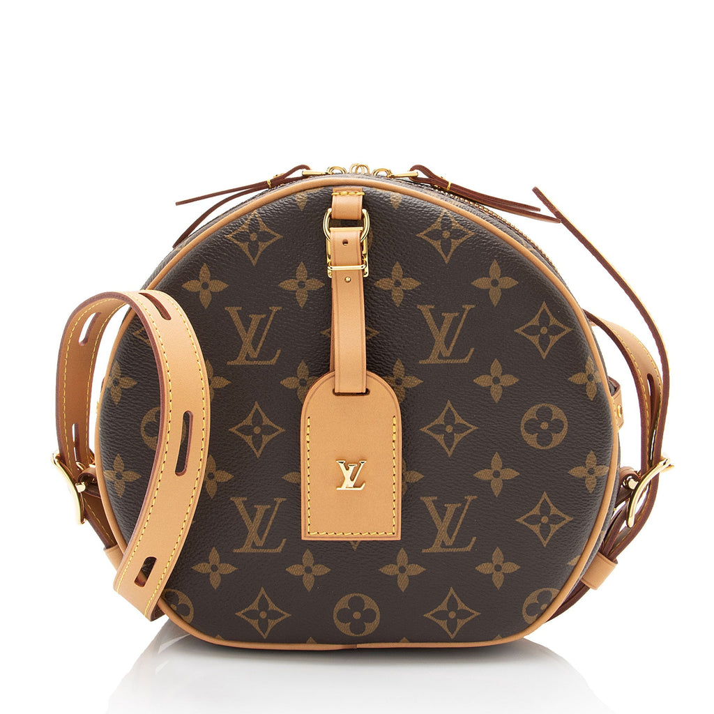 Louis Vuitton Monogram Canvas Boite Chapeau Souple MM Shoulder Bag (SHF-sqLMuj)