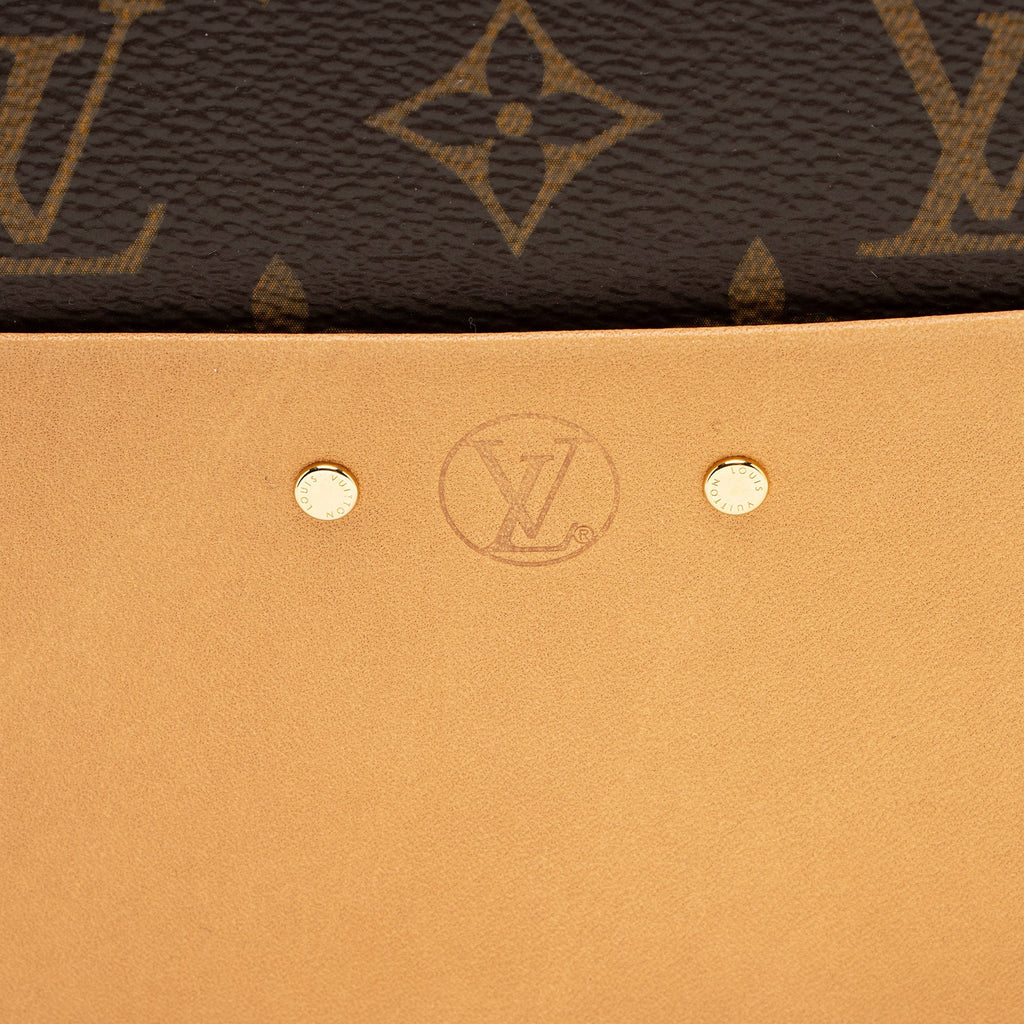 Louis Vuitton Monogram Canvas Boite Chapeau Souple MM Shoulder Bag (SHF-sqLMuj)
