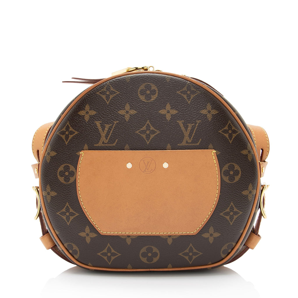 Louis Vuitton Monogram Canvas Boite Chapeau Souple MM Shoulder Bag (SHF-c9UVur)