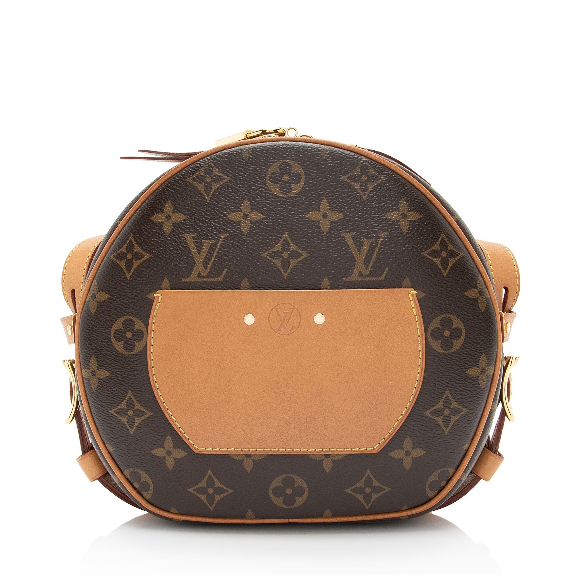 Louis Vuitton Monogram Canvas Boite Chapeau Souple MM Shoulder Bag (SHF-c9UVur)