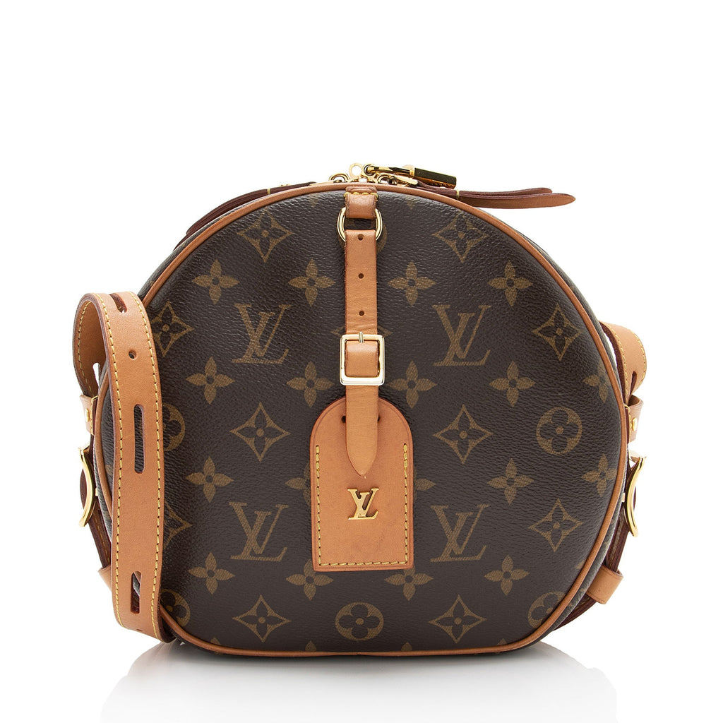 Louis Vuitton Monogram Canvas Boite Chapeau Souple MM Shoulder Bag (SHF-c9UVur)