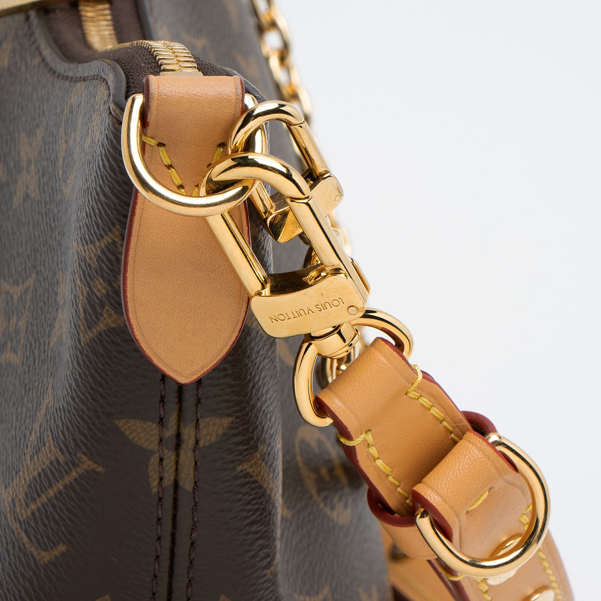 Louis Vuitton Monogram Canvas Boulogne NM Shoulder Bag (SHF-r64UKk)