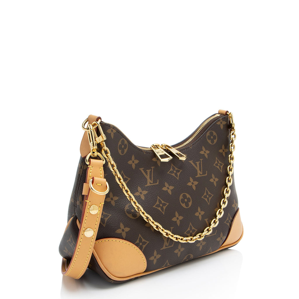 Louis Vuitton Monogram Canvas Boulogne NM Shoulder Bag (SHF-r64UKk)