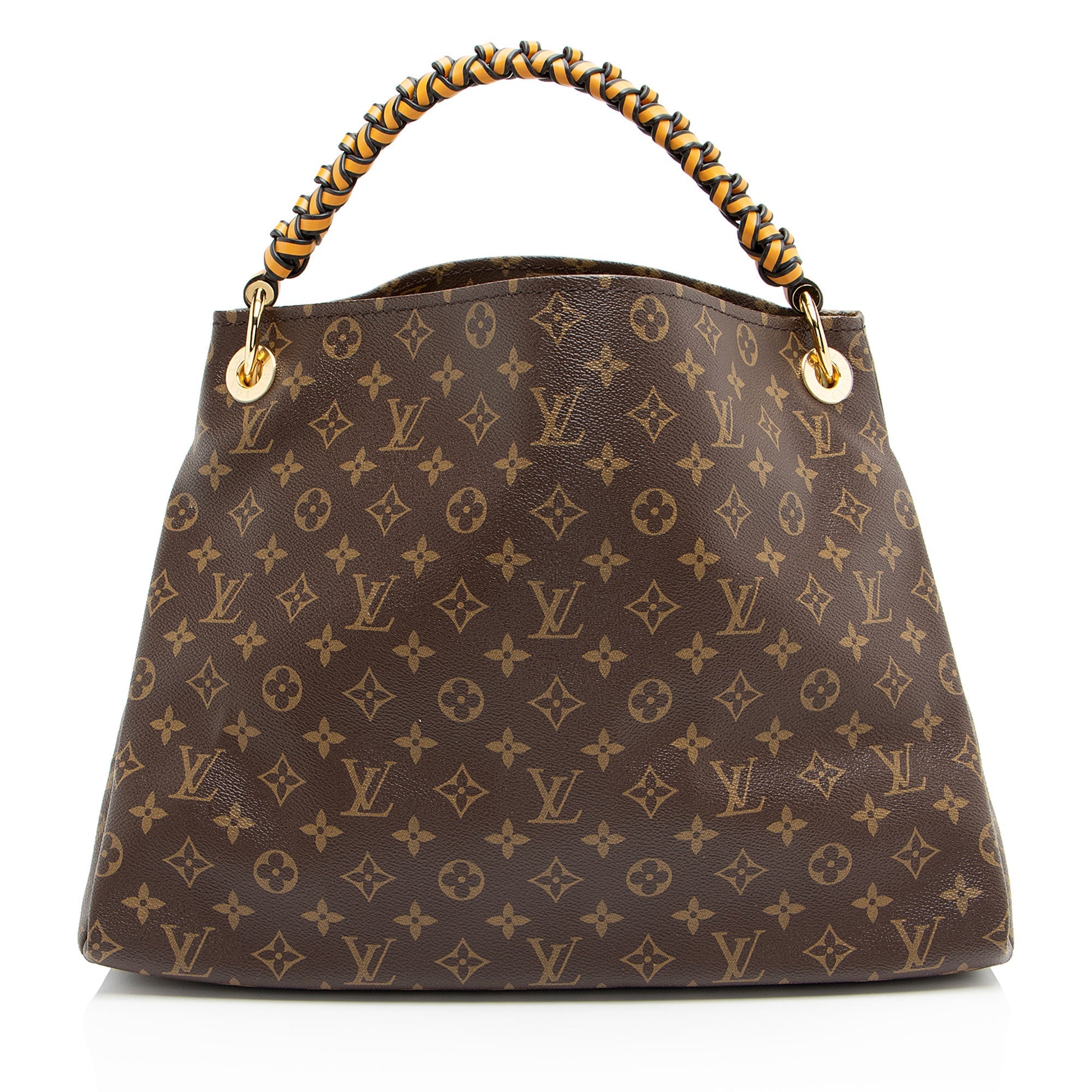 Louis Vuitton Monogram Canvas Braided Artsy MM Shoulder Bag