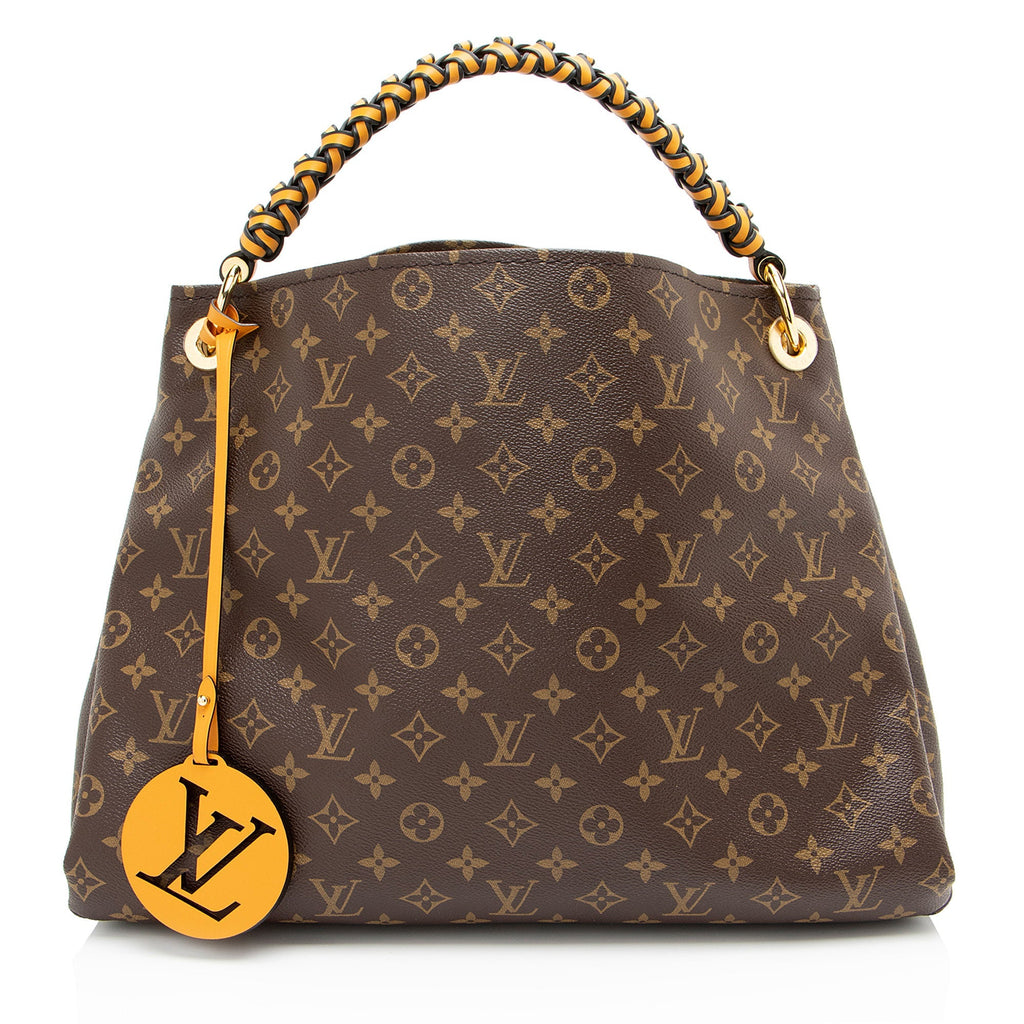 Louis Vuitton Monogram Canvas Braided Artsy MM Shoulder Bag