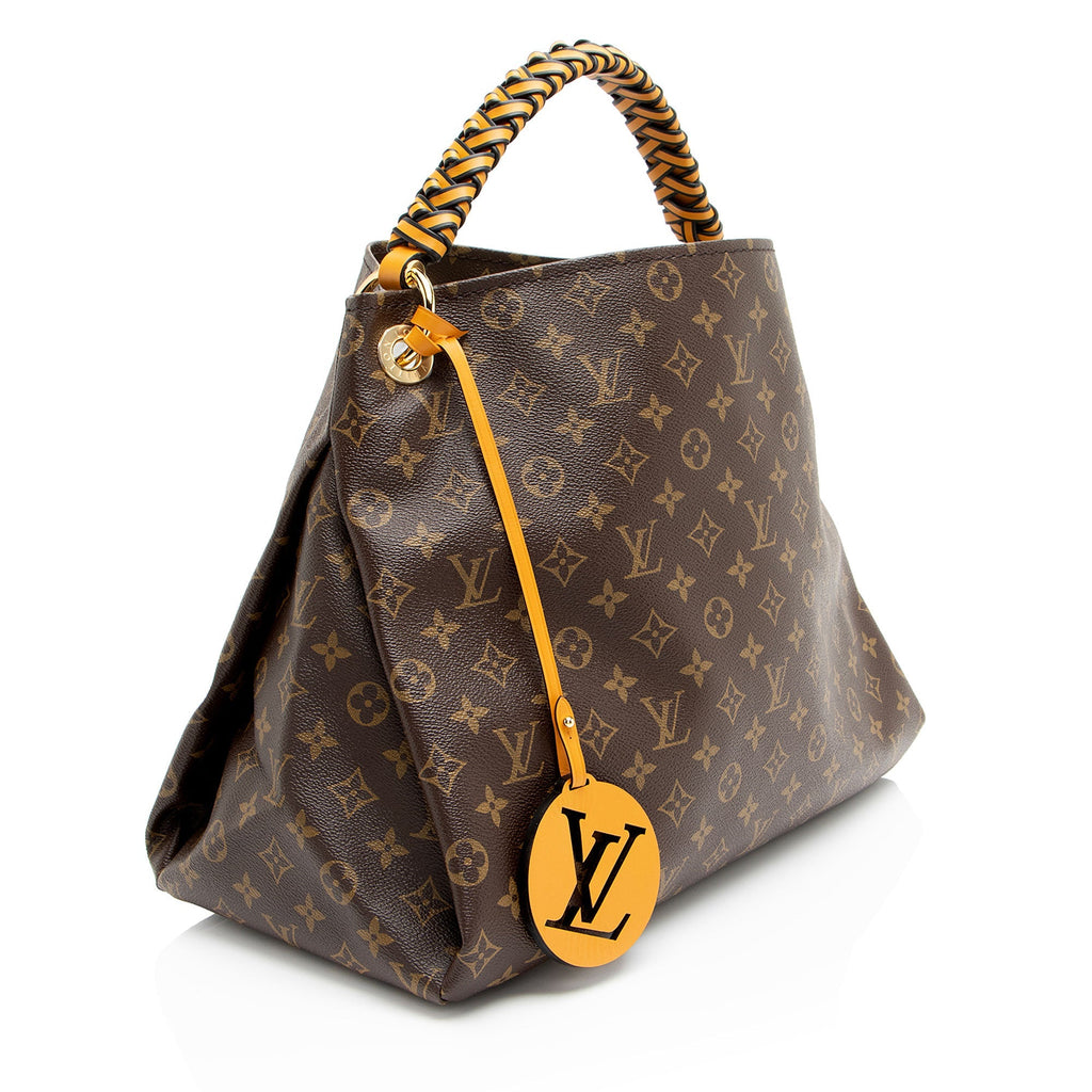 Louis Vuitton Monogram Canvas Braided Artsy MM Shoulder Bag