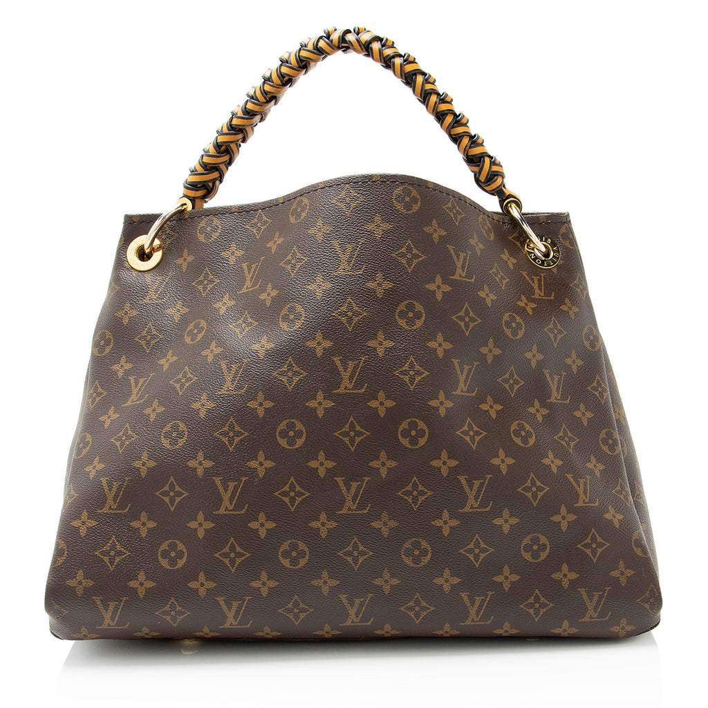 Louis Vuitton Monogram Canvas Braided Artsy MM Shoulder Bag