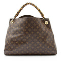 Louis Vuitton Monogram Canvas Braided Artsy MM Shoulder Bag