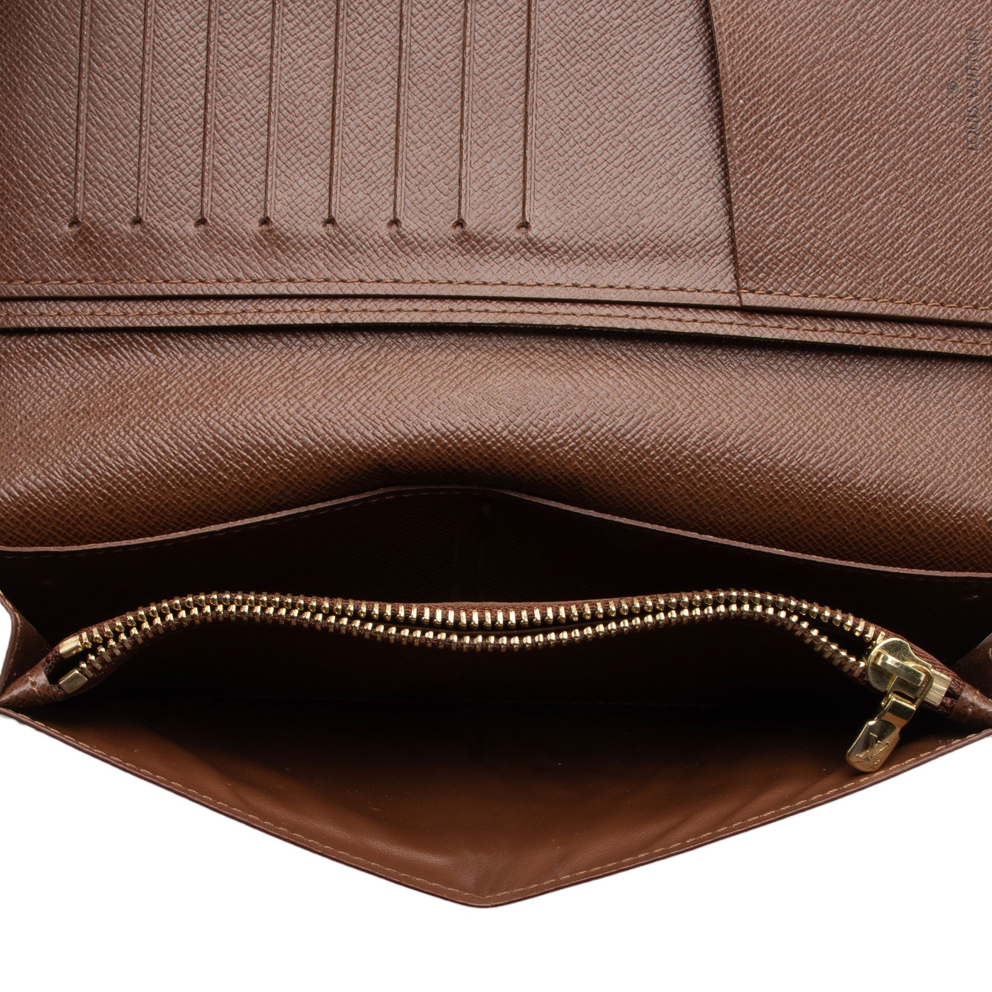 Louis Vuitton Monogram Canvas Brazza Wallet (SHF-HDQGzQ)