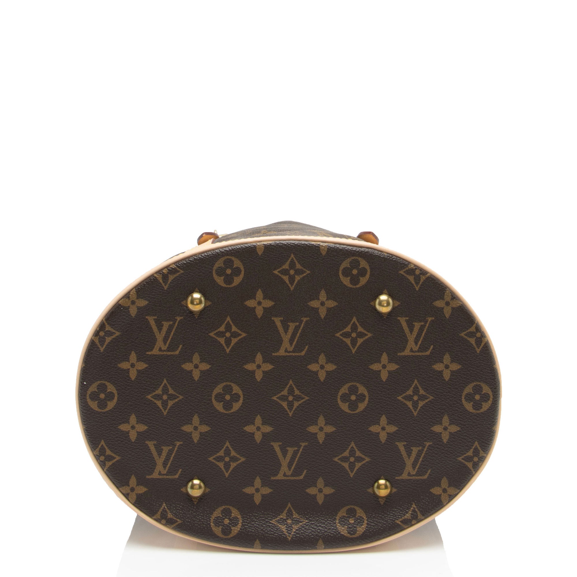 Louis Vuitton Monogram Canvas Bucket GM Tote (SHF-2wyVk0)