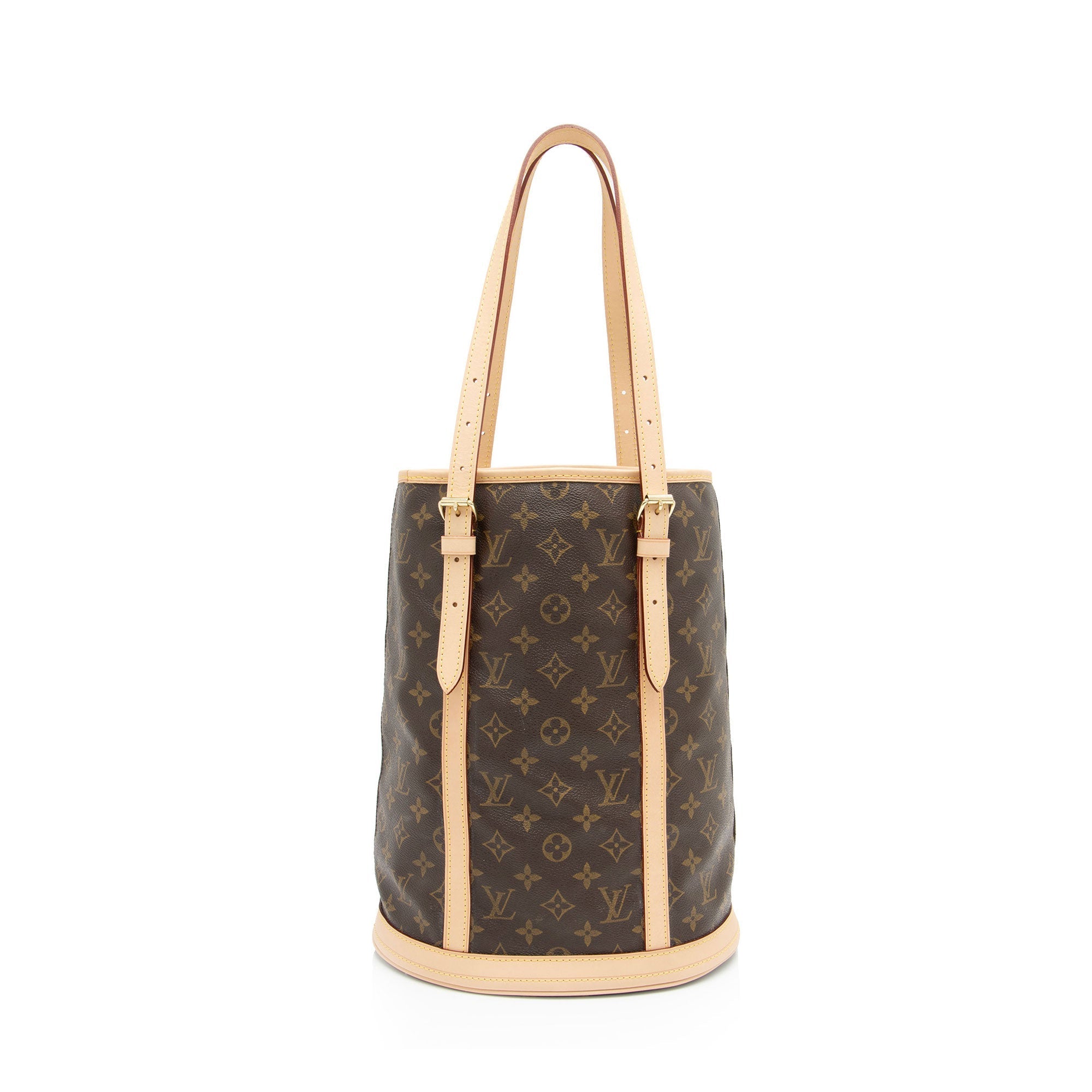 Louis Vuitton Monogram Canvas Bucket GM Tote (SHF-2wyVk0)