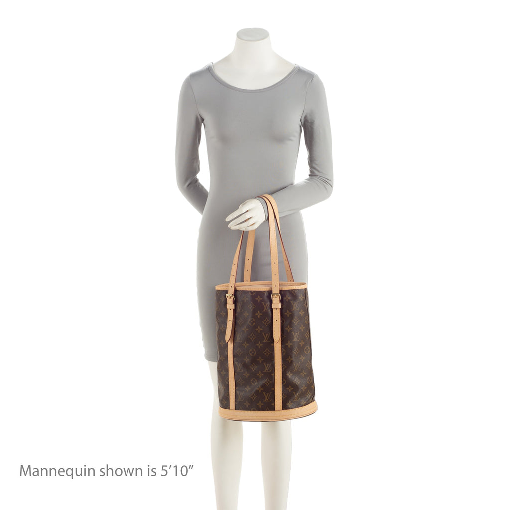 Louis Vuitton Monogram Canvas Bucket GM Tote (SHF-2wyVk0)