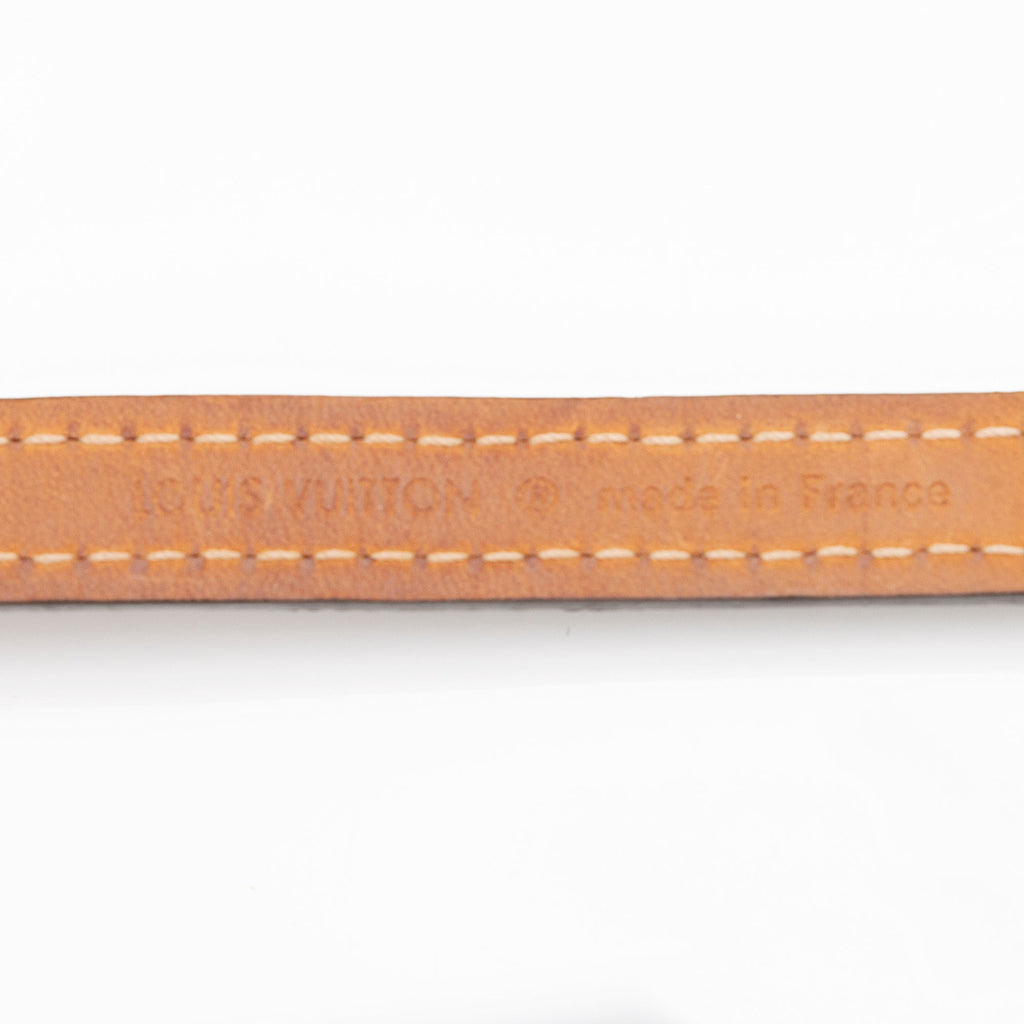 Louis Vuitton Monogram Canvas Buckle Bracelet (SHF-DQYIFa)