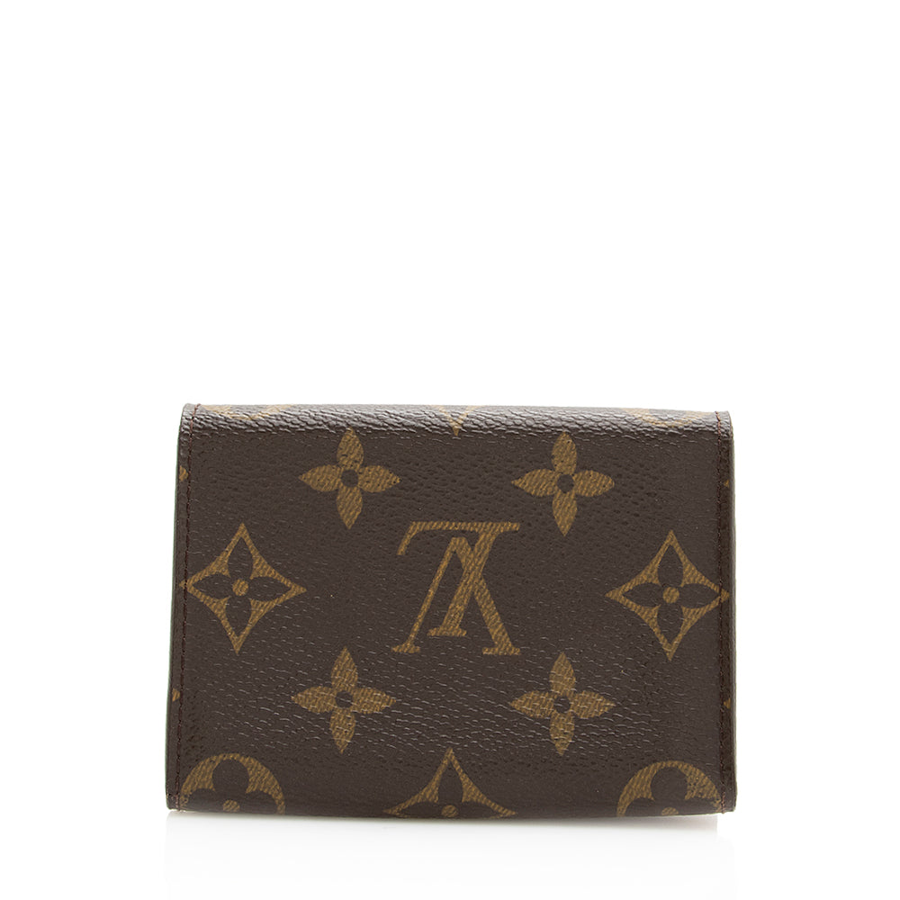 Louis Vuitton Monogram Canvas Business Card Holder (SHF-19475)
