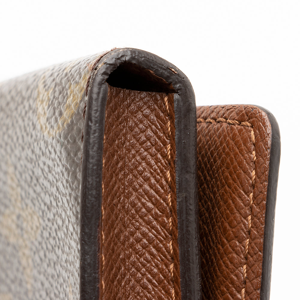Louis Vuitton Monogram Canvas Business Card Holder (SHF-19475)