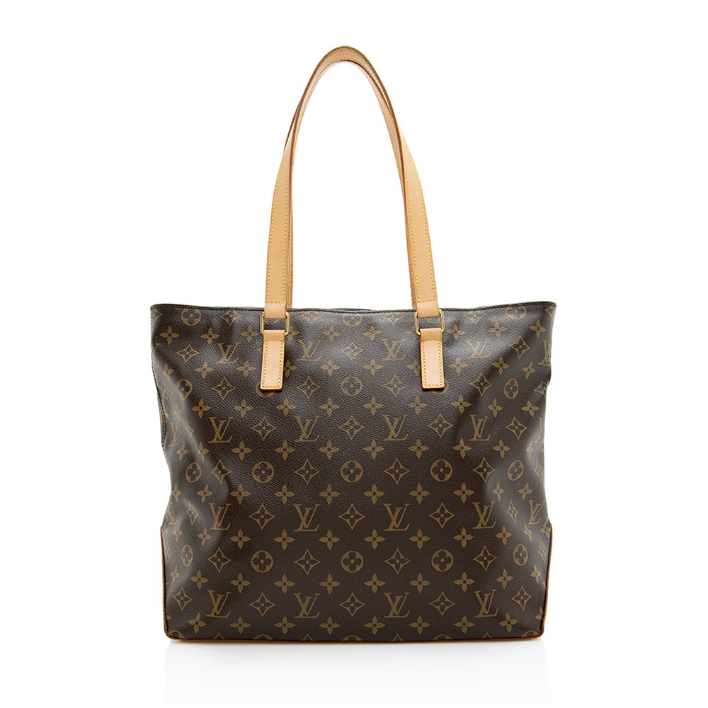 Louis Vuitton Monogram Canvas Cabas Mezzo Tote (SHF-19343)