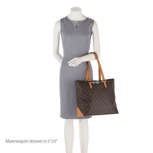 Louis Vuitton Monogram Canvas Cabas Mezzo Tote (SHF-19343)