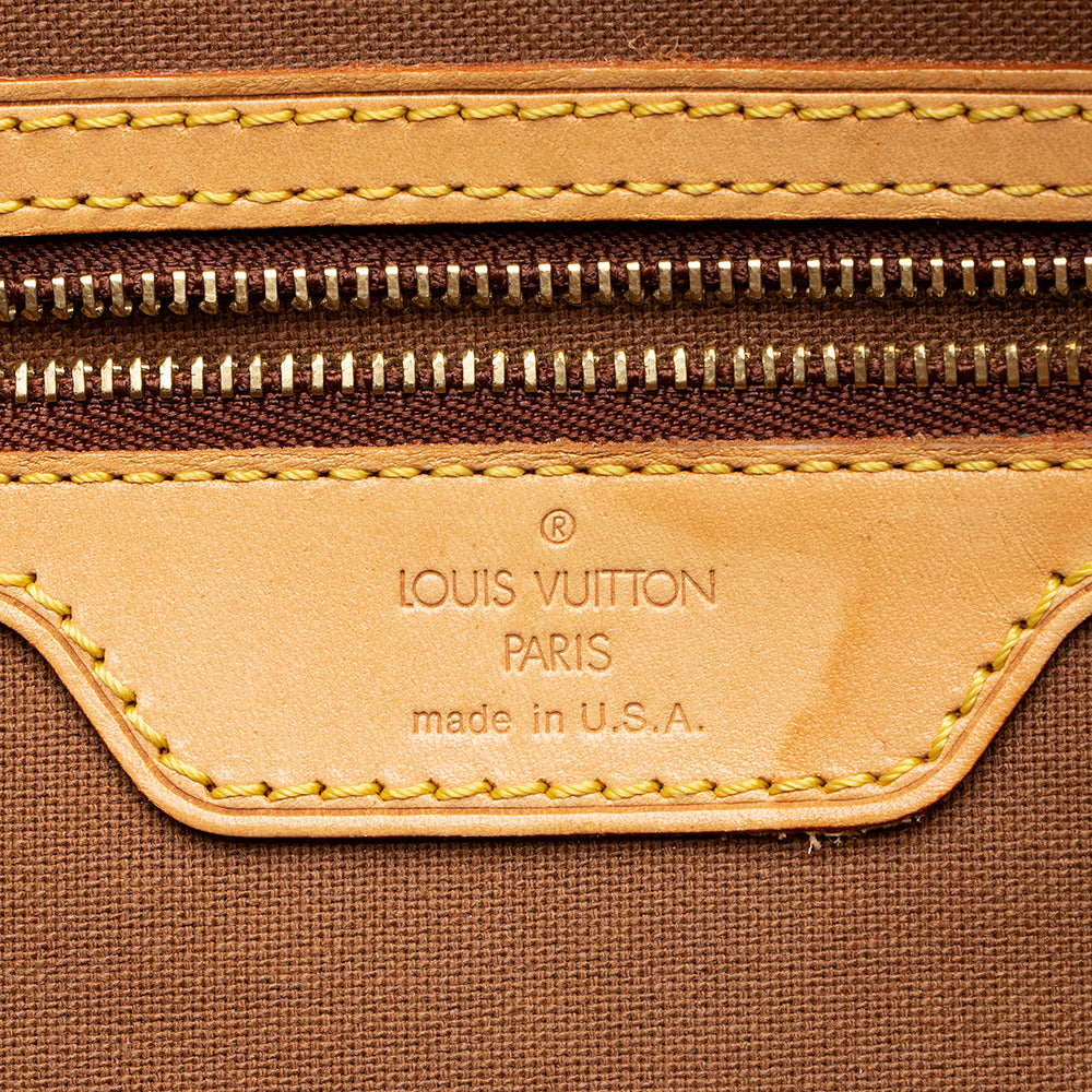 Louis Vuitton Monogram Canvas Cabas Mezzo Tote (SHF-19431)