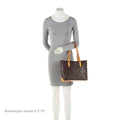 Louis Vuitton  Monogram Canvas Cabas Piano (SHF-22888)