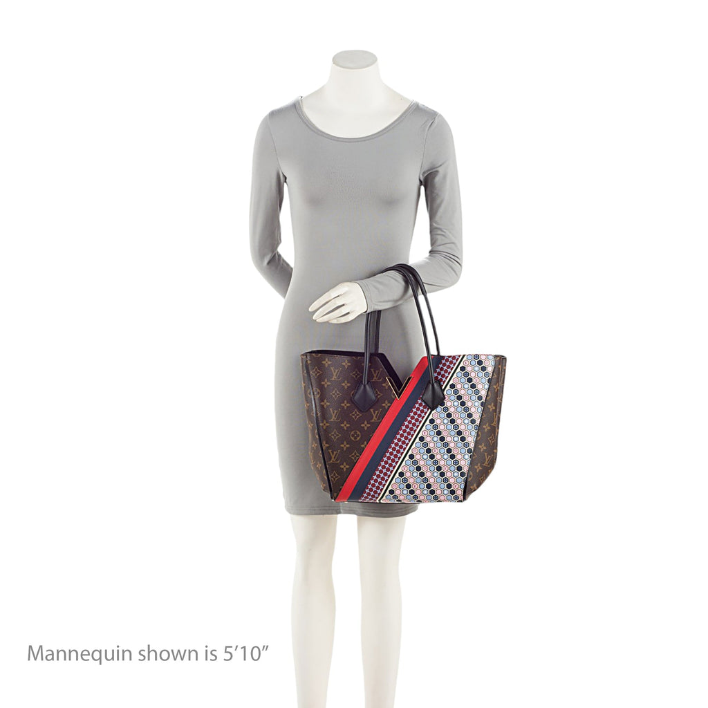 Louis Vuitton Monogram Canvas Calf Leather Kimono Tote (SHF-Ch7DUp)
