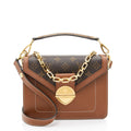 Louis Vuitton Monogram Canvas Calfskin Biface Shoulder Bag