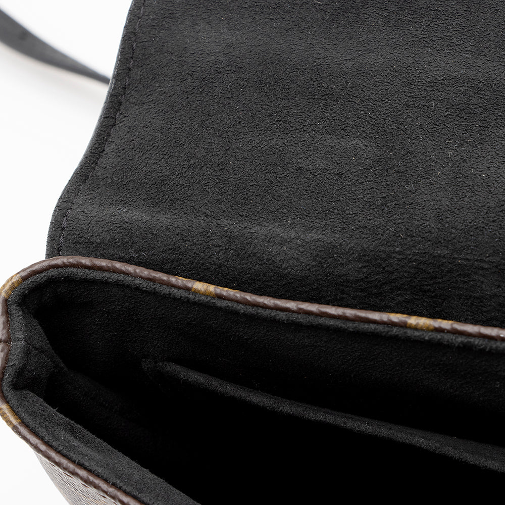 Louis Vuitton Monogram Canvas Calfskin Locky BB Satchel (SHF-BM8gZ0)