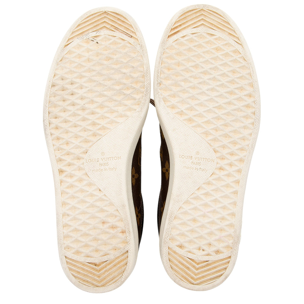 Louis Vuitton Monogram Calfskin Luxembourg Sneakers - Men's Size 6 / 36 (SHF-7pjNvf)