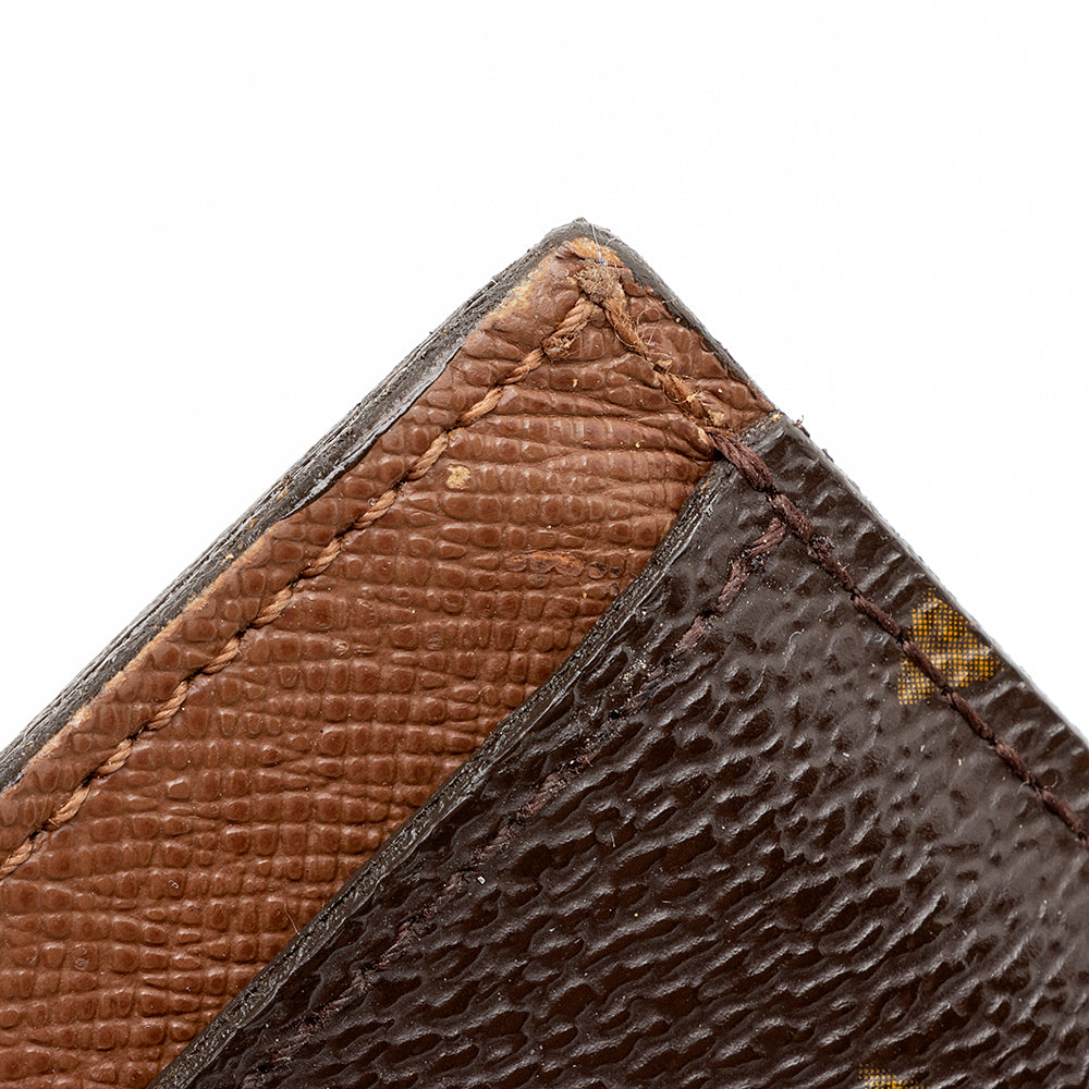 Louis Vuitton Monogram Canvas Card Holder (SHF-21330)