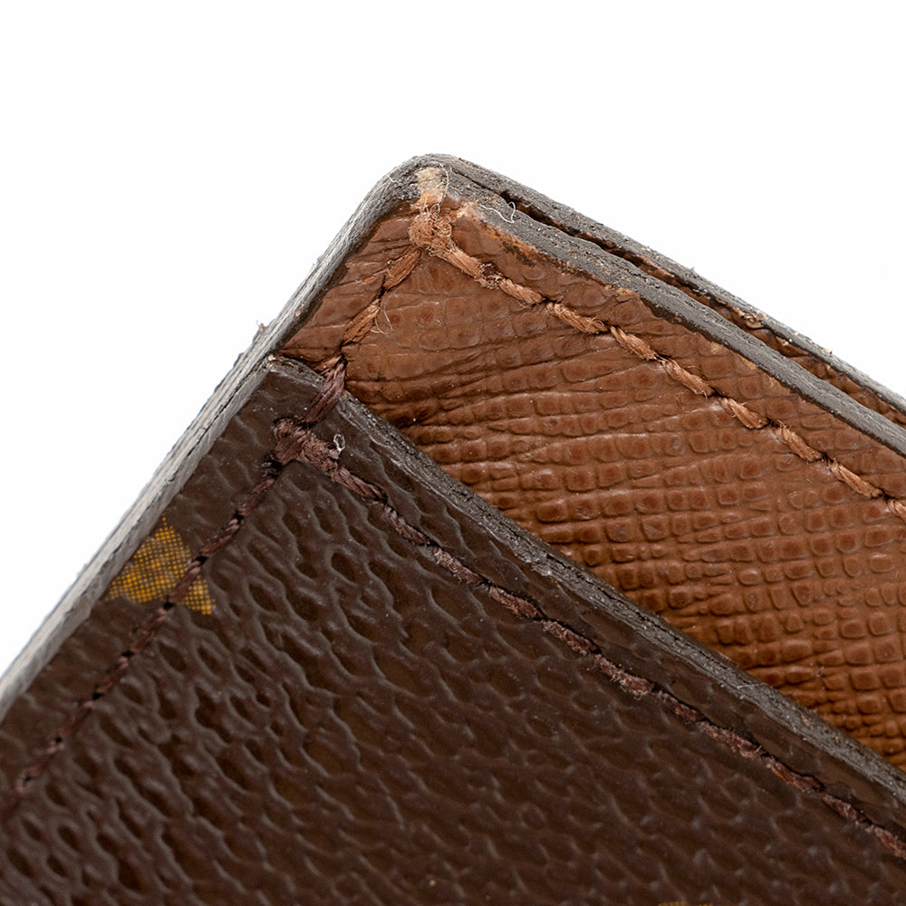 Louis Vuitton Monogram Canvas Card Holder (SHF-21330)