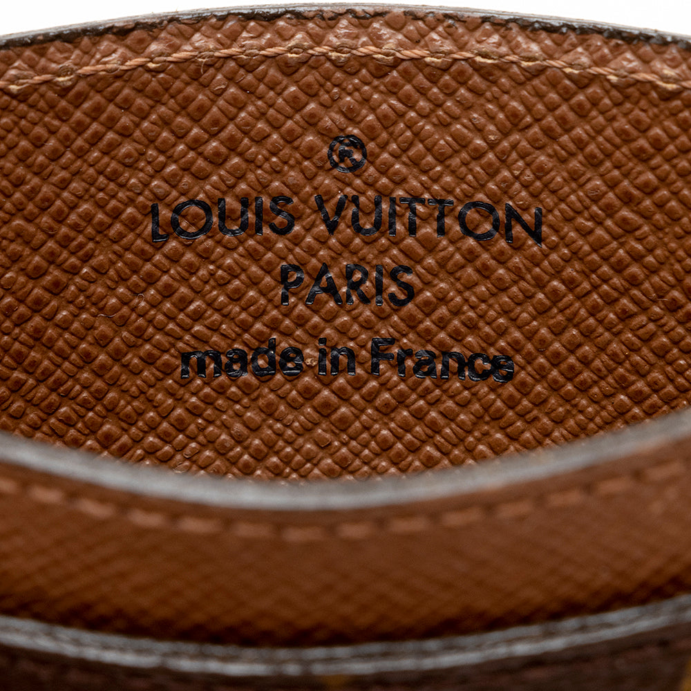 Louis Vuitton Monogram Canvas Card Holder (SHF-21330)