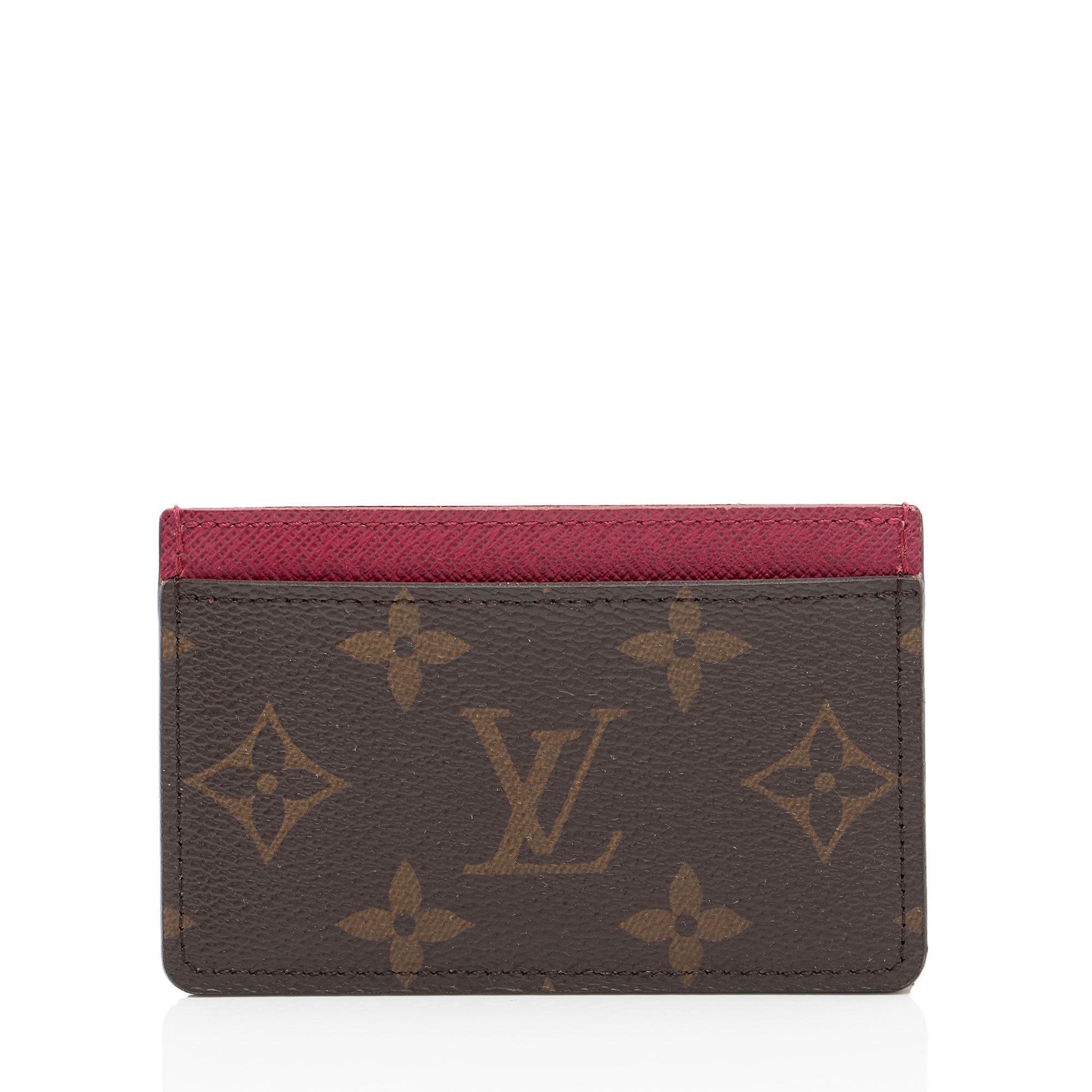 Louis Vuitton Monogram Canvas Card Holder (SHF-L3A37d)