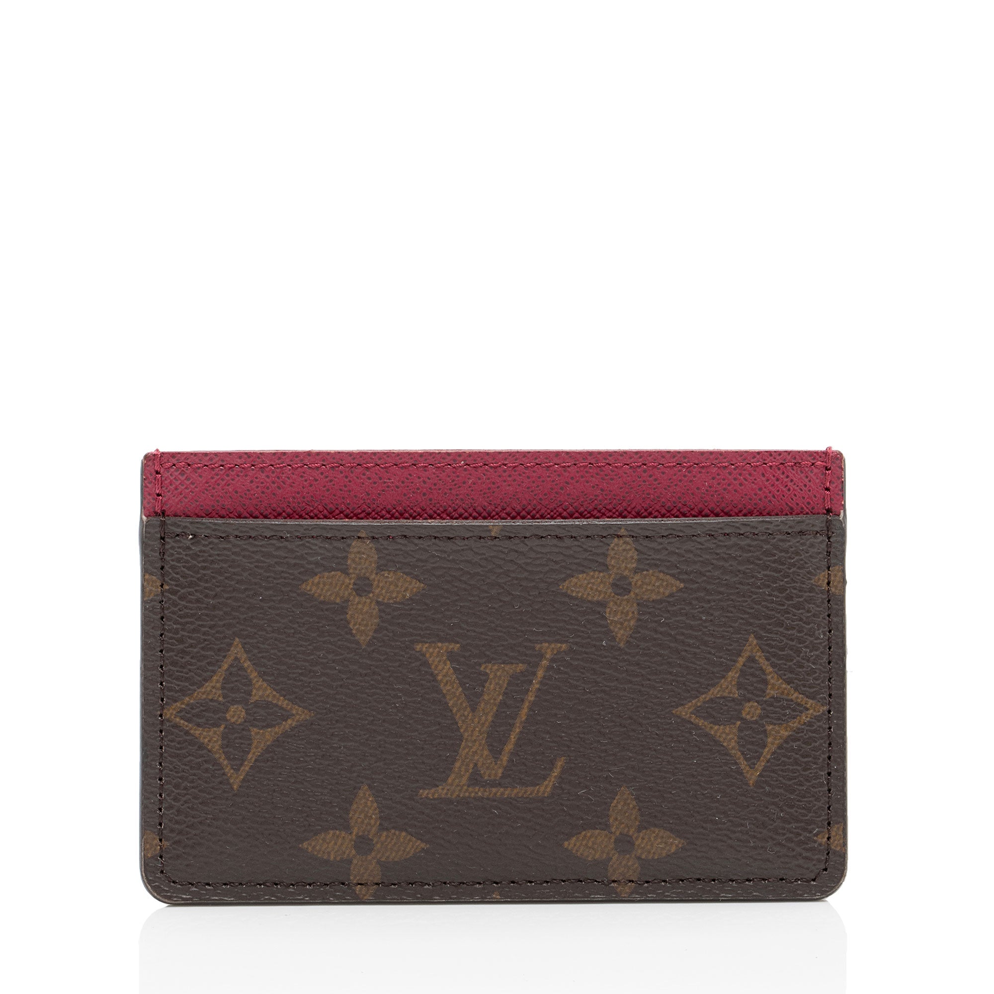 Louis Vuitton Monogram Canvas Card Holder (SHF-L3A37d)