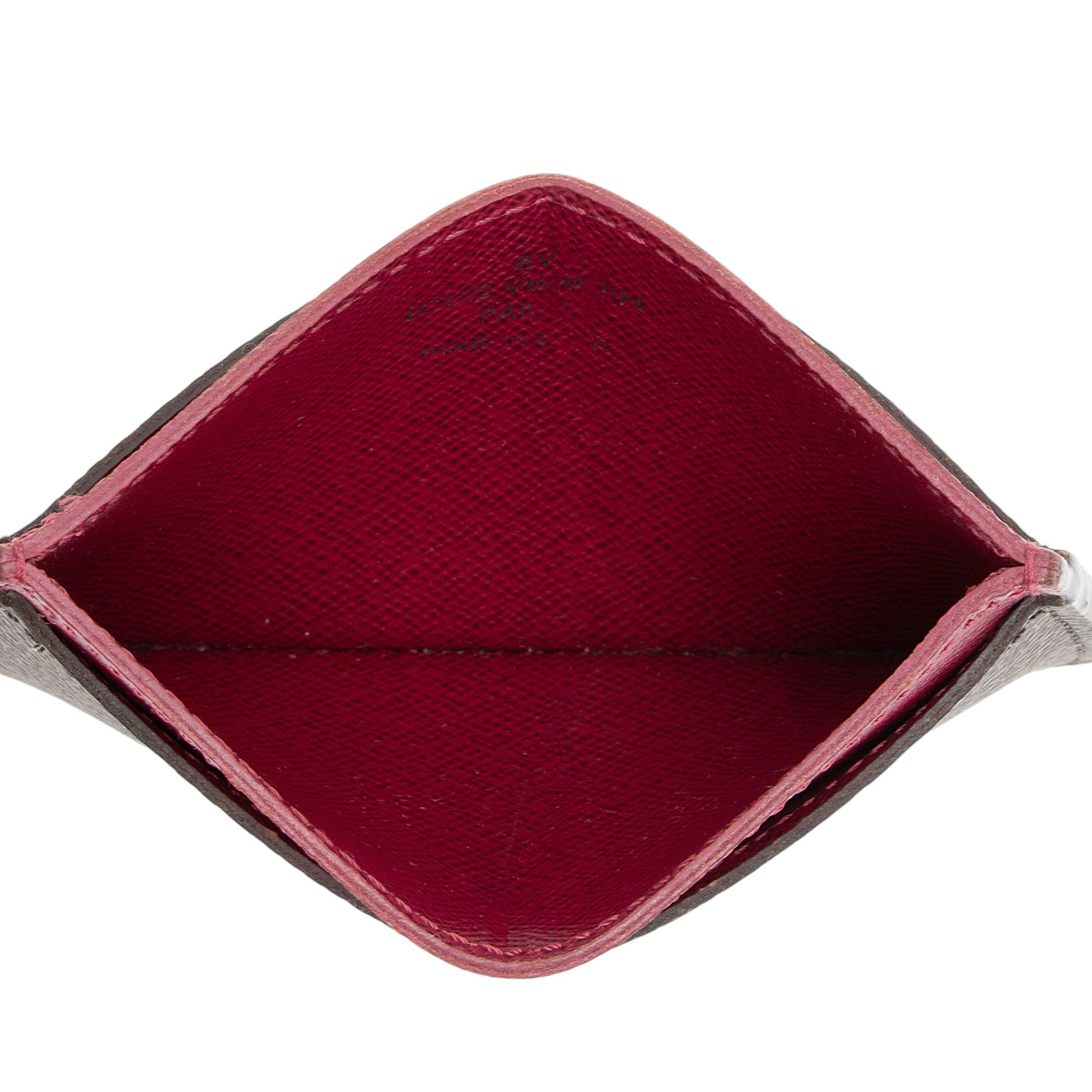 Louis Vuitton Monogram Canvas Card Holder (SHF-L3A37d)