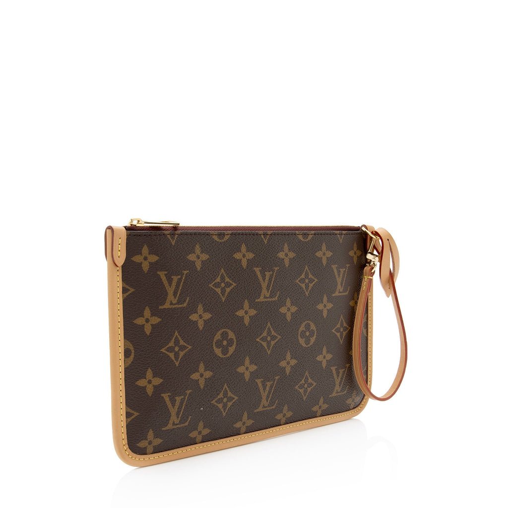 Louis Vuitton Monogram Canvas CarryAll MM Pochette (SHF-iDTQVR)