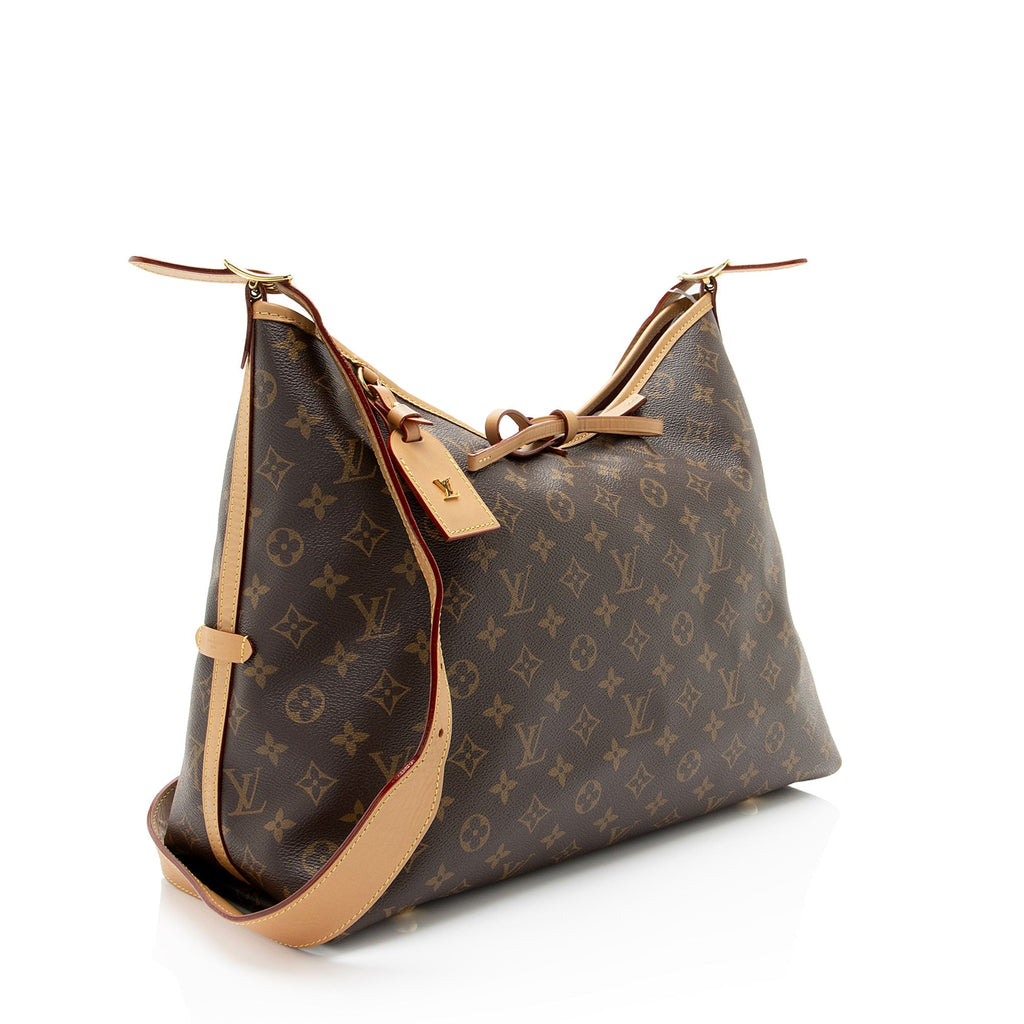 Louis Vuitton Monogram Canvas CarryAll MM Shoulder Bag