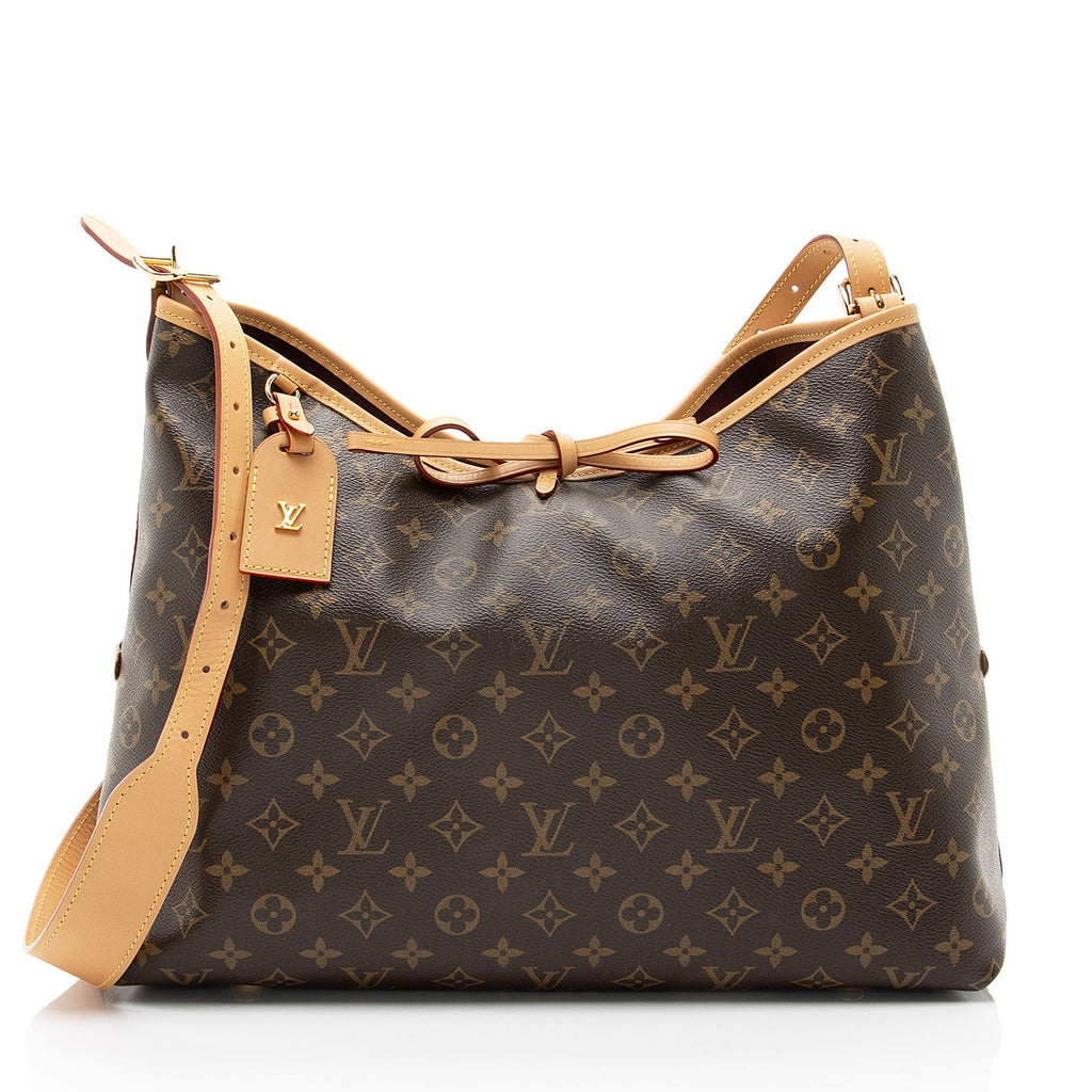 Louis Vuitton Monogram Canvas CarryAll MM Shoulder Bag