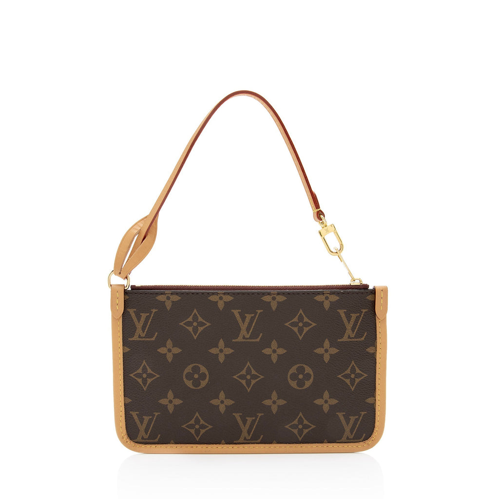Louis Vuitton Monogram Canvas CarryAll PM Pochette (SHF-WjELNn)