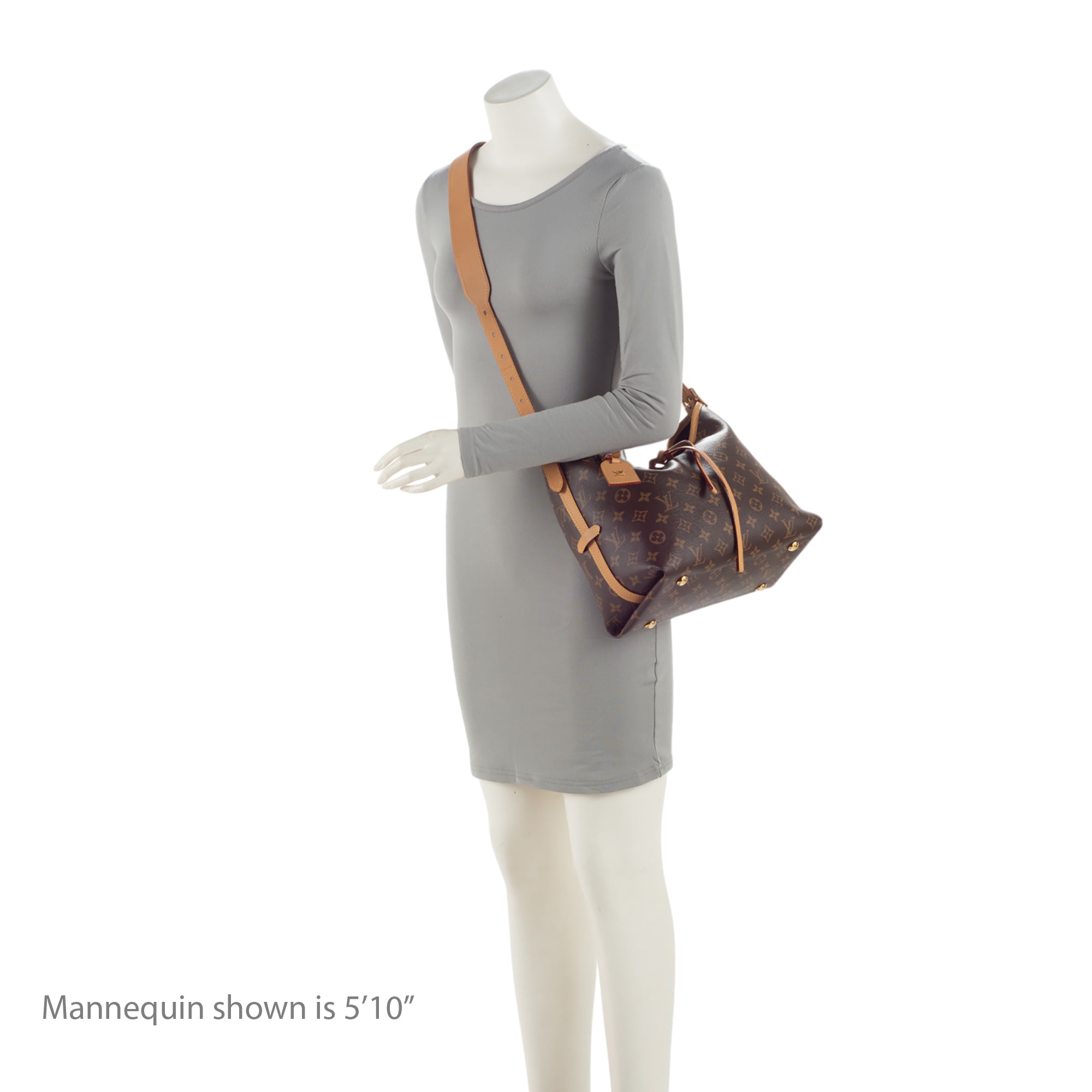 Louis Vuitton Monogram Canvas CarryAll PM Shoulder Bag (SHF-okv3Z6)