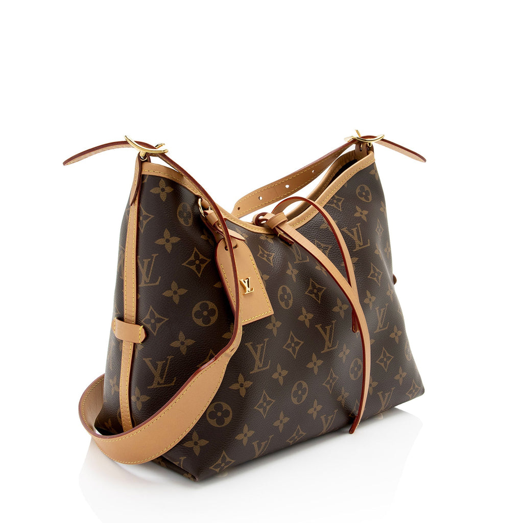 Louis Vuitton Monogram Canvas CarryAll PM Shoulder Bag (SHF-okv3Z6)