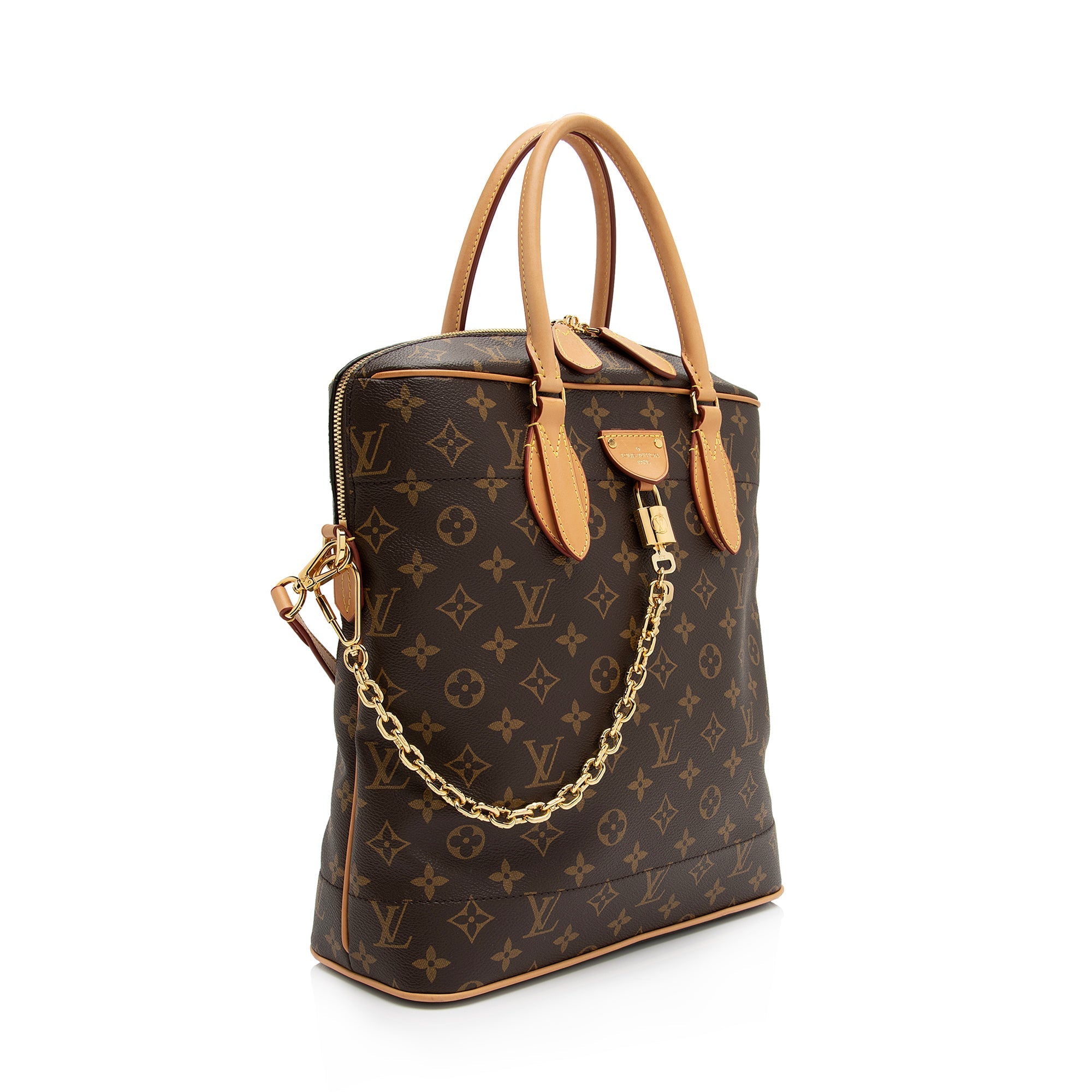 Louis Vuitton Monogram Canvas Carryall MM NM Shoulder Bag (SHF-Xs7dD8)