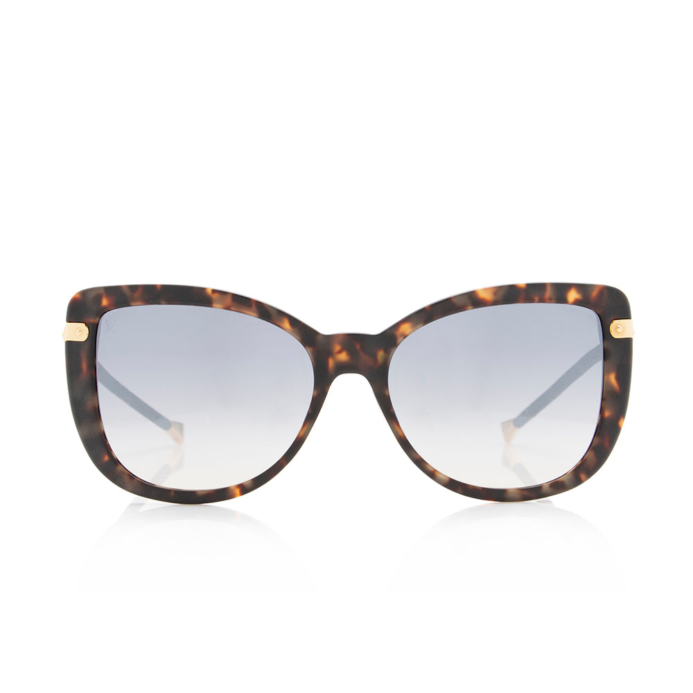 Louis Vuitton Monogram Canvas Charlotte Foldable Sunglasses (SHF-16496)