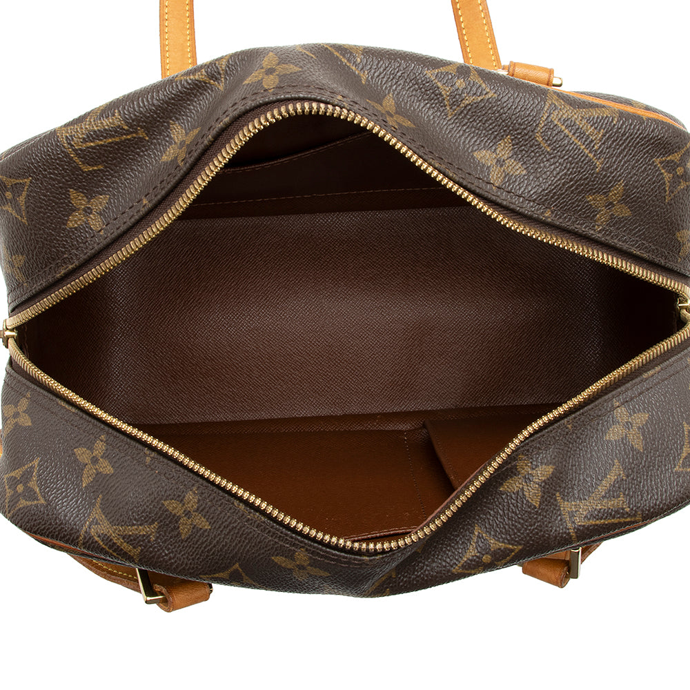 Louis Vuitton Monogram Canvas Cite MM Shoulder Bag (SHF-16727)