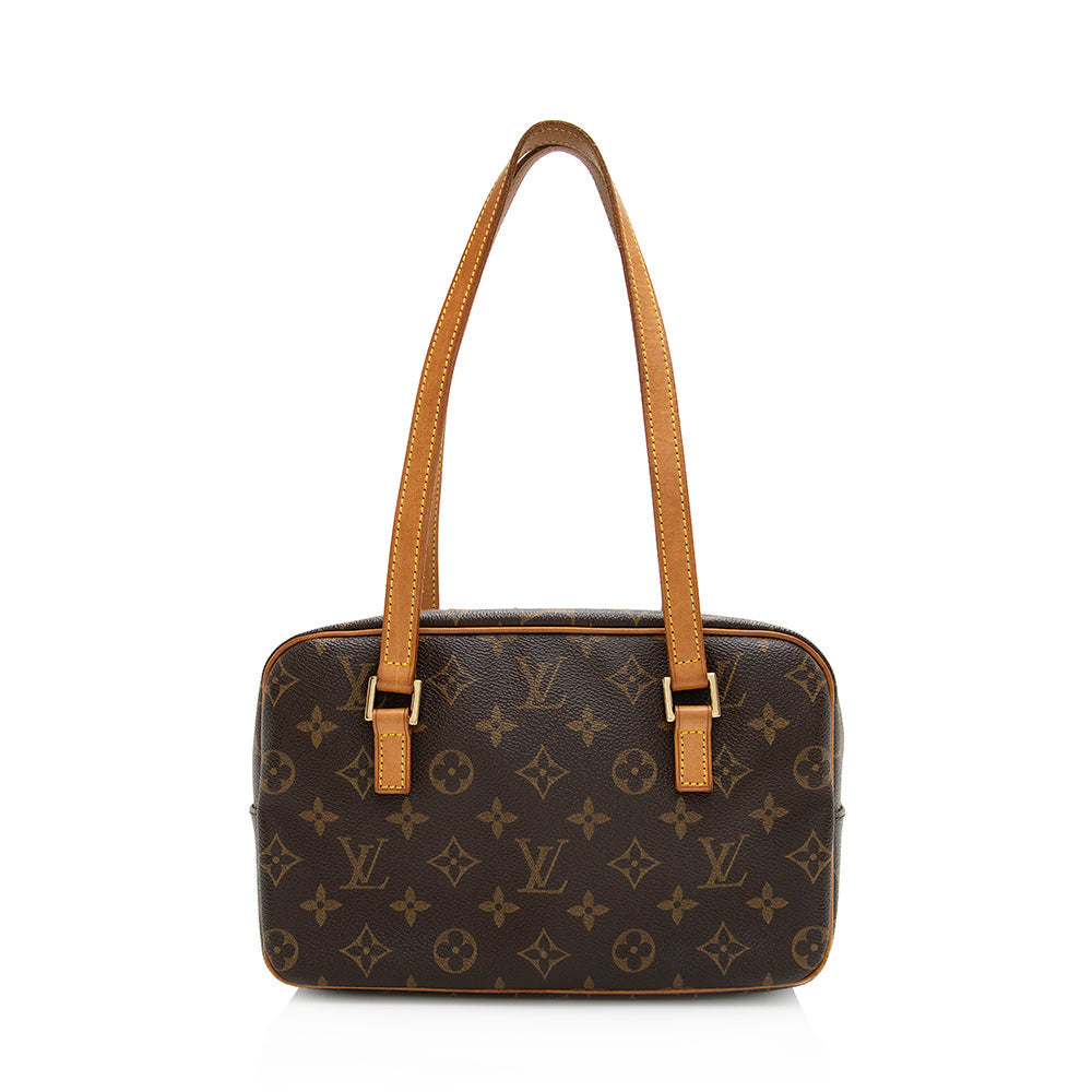 Louis Vuitton Monogram Canvas Cite MM Shoulder Bag (SHF-21163)