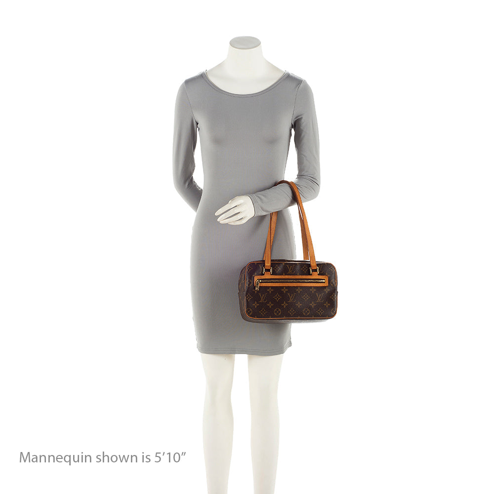 Louis Vuitton Monogram Canvas Cite MM Shoulder Bag (SHF-21163)