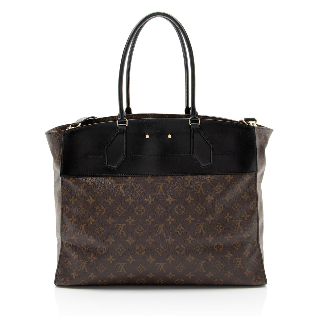 Louis Vuitton Monogram Canvas City Steamer XXL Tote (SHF-17omgZ)