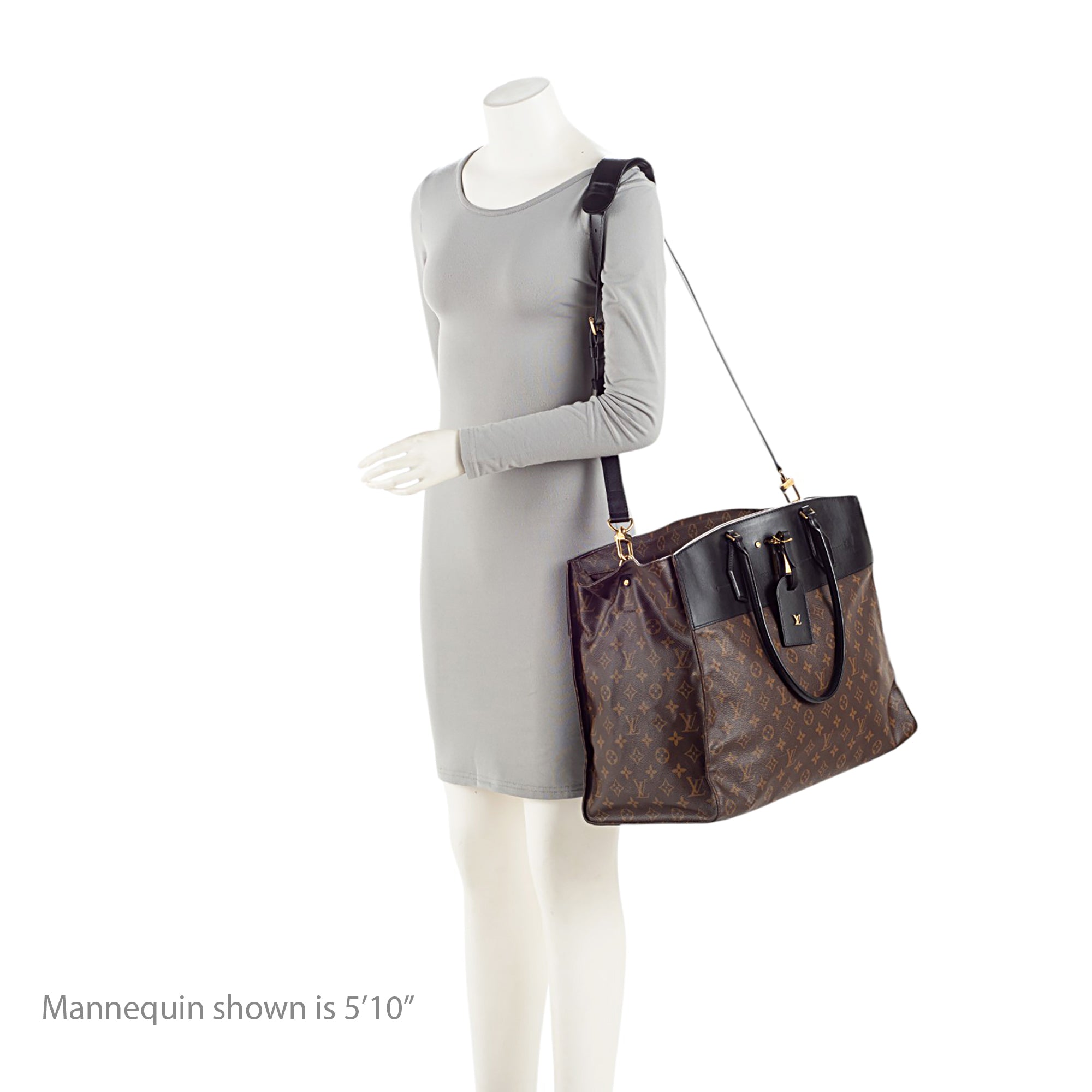 Louis Vuitton Monogram Canvas City Steamer XXL Tote (SHF-17omgZ)