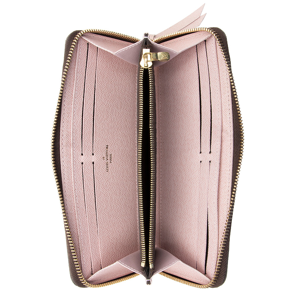 Louis Vuitton Monogram Canvas Clemence Wallet (SHF-20523)