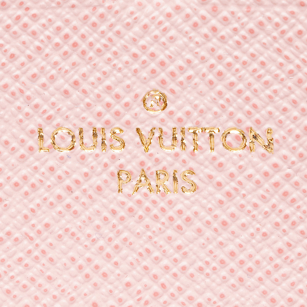 Louis Vuitton Monogram Canvas Clemence Wallet (SHF-20523)