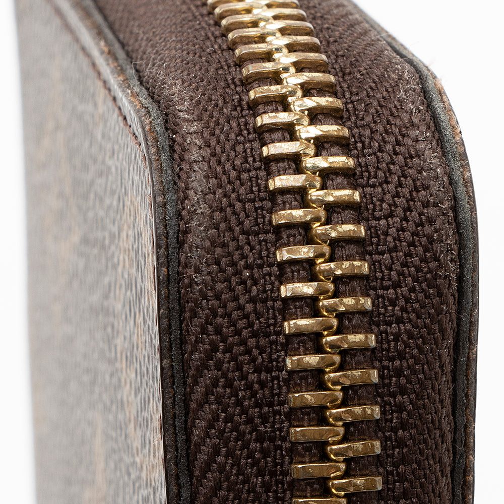 Louis Vuitton Monogram Canvas Clemence Wallet (SHF-20932)